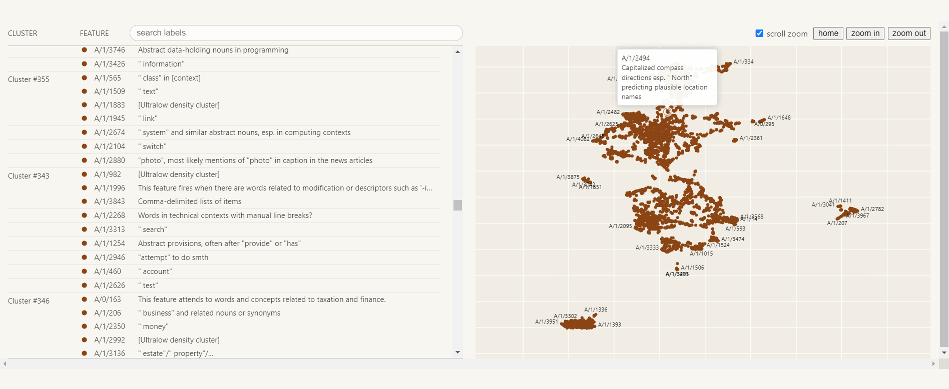 Anthropic UMAP