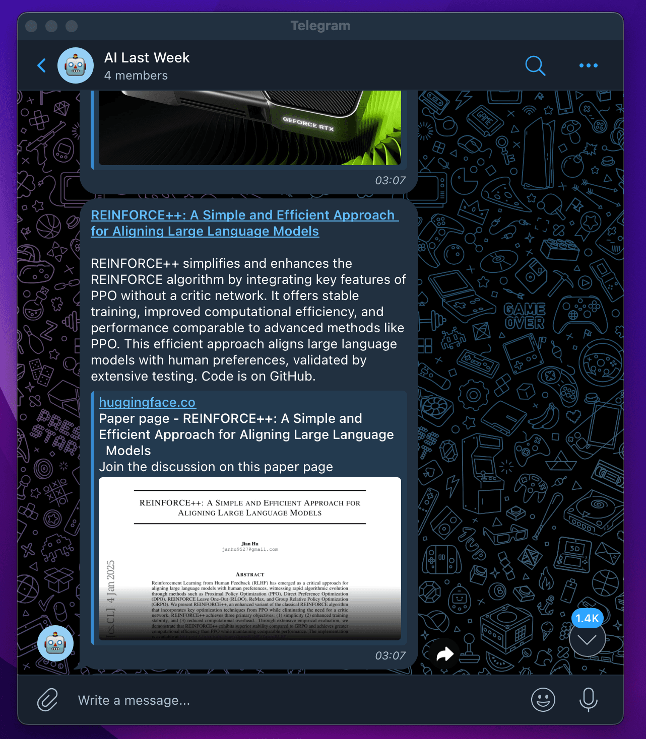 Telegram Chat